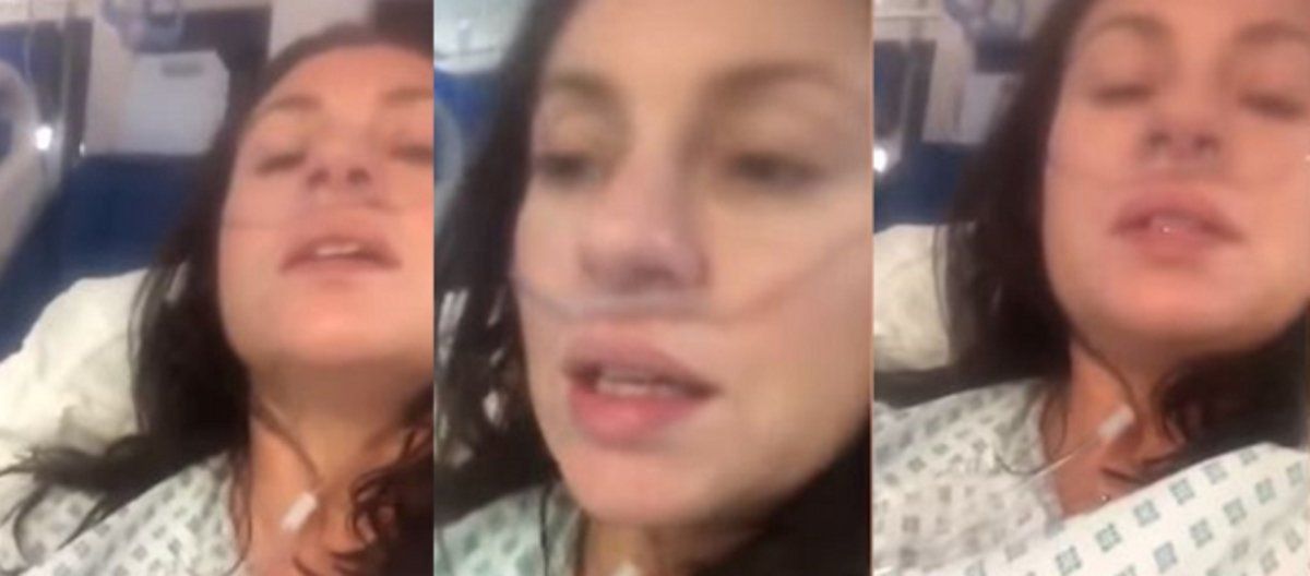 Una mujer con coronavirus grabó un video donde muestra cómo es padecer la enfermedad