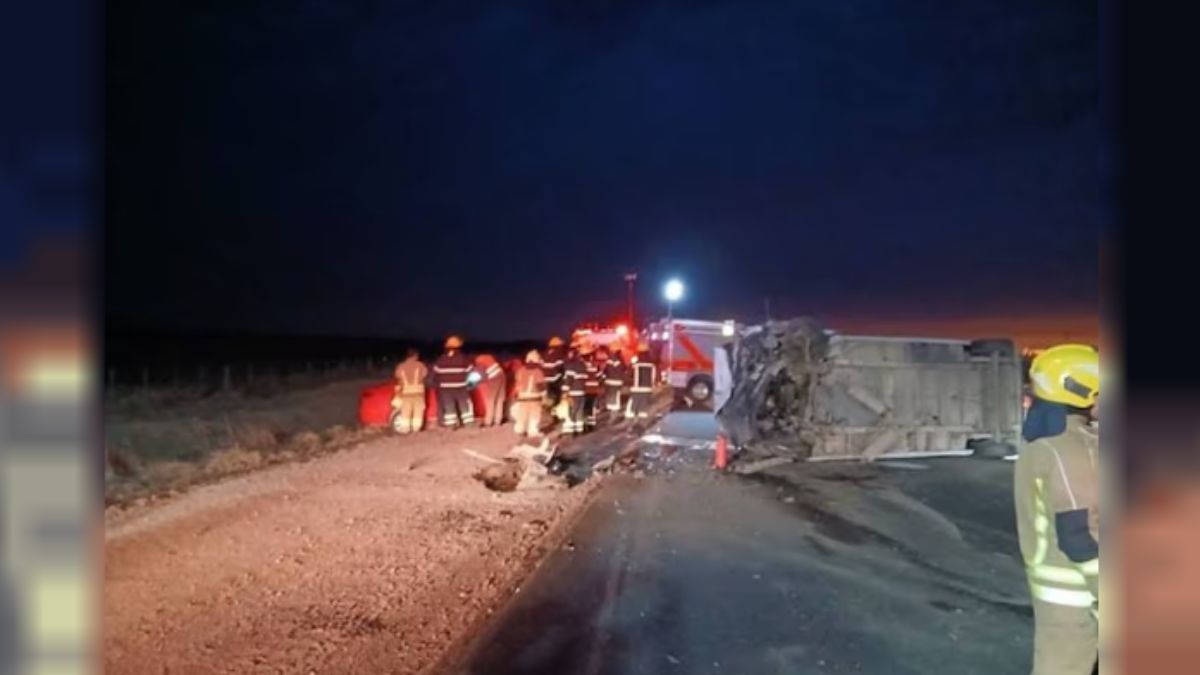El choque ocurrió el jueves en la Ruta Provincial 4 de Córdoba.