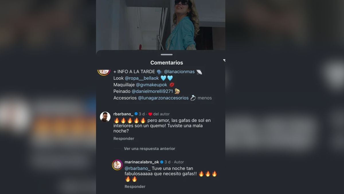 El tuit de Marina Calabró y Rolando Barbano. El tuit de Marina Calabró y Rolando Barbano.