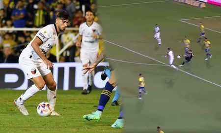 Santiago Pierotti le daba la ventaja al Club Atlético Colón en su partido ante Rosario Central, por la Copa de la Liga. Santiago Pierotti le daba la ventaja al Club Atlético Colón en su partido ante Rosario Central, por la Copa de la Liga.