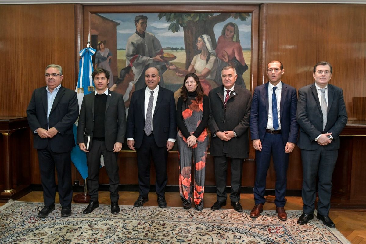 Del encuentro participaron los mandatarios provinciales de Buenos Aires
