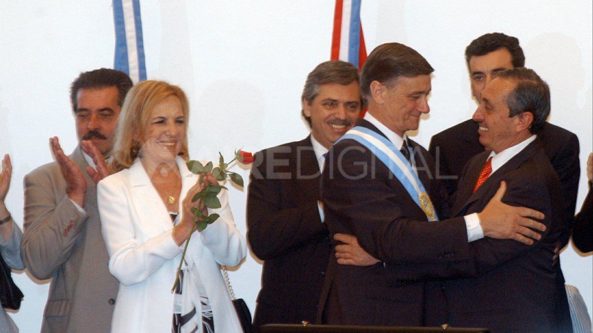 Hermes Binner y Griselda Tessio asumieron&nbsp;el gobierno de la provincia el 10 de diciembre de 2007.