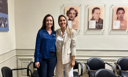Victoria Villarruel, presidente electa, y Carolina Losada, senadora por Santa Fe. Victoria Villarruel, presidente electa, y Carolina Losada, senadora por Santa Fe.