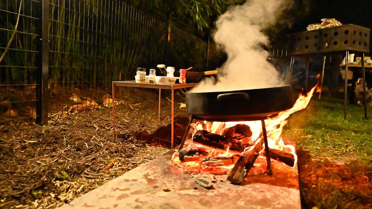 En Florida es muy difícil encontrar un lugar en donde se pueda equipar una parrilla. Hay muchas regulaciones para la cocina a cielo abierto.