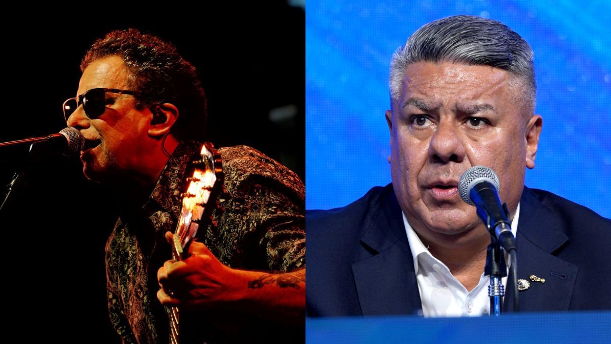 Cantos contra Chiqui Tapia en el show de Andrés Calamaro en pleno conflicto por la AFA