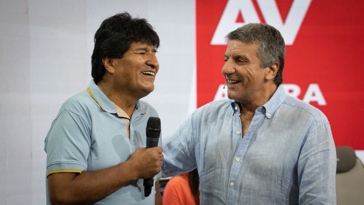 Evo Morales visitó el estudio de Ahora Vengo este viernes