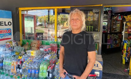 Óscar, dueño del local, aseguró que los robos son habituales en barrio María Selva. Óscar, dueño del local, aseguró que los robos son habituales en barrio María Selva.
