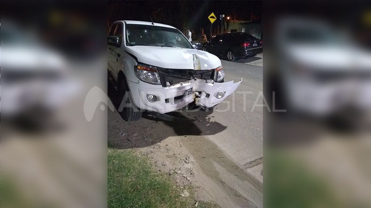 La camioneta que protagoniz&oacute; el fuerte accidente