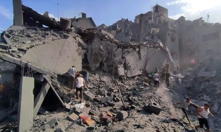 Aire de Santa Fe | Franja de Gaza luego del bombardeo.jpg