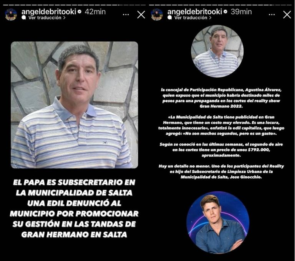 Una funcionaria acusó a José Ginocchio por gastar un elevado presupuesto municipal.