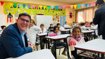 José Goity, ministro de Educación de la provincia de Santa Fe, pidió que el lunes los chicos estén en las escuelas.