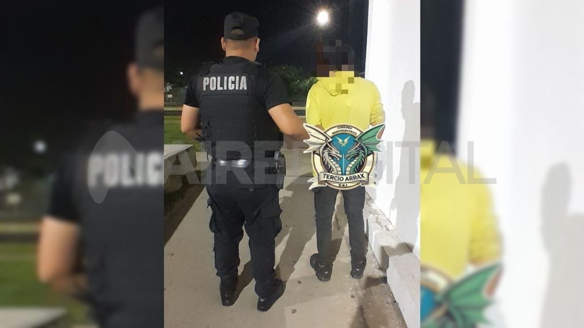 lo  detuvieron en la esquina de la cancha de Unión.jpg