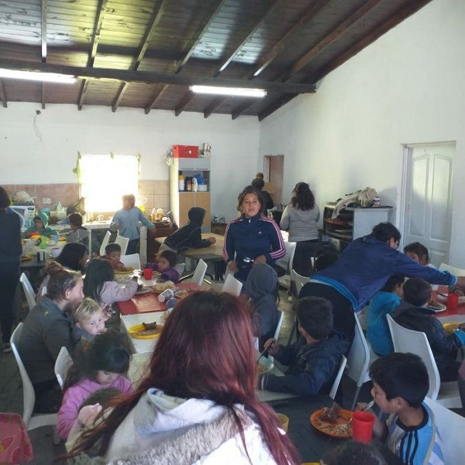 Un comedor comunitario de Merlo recibe donaciones vía código QR