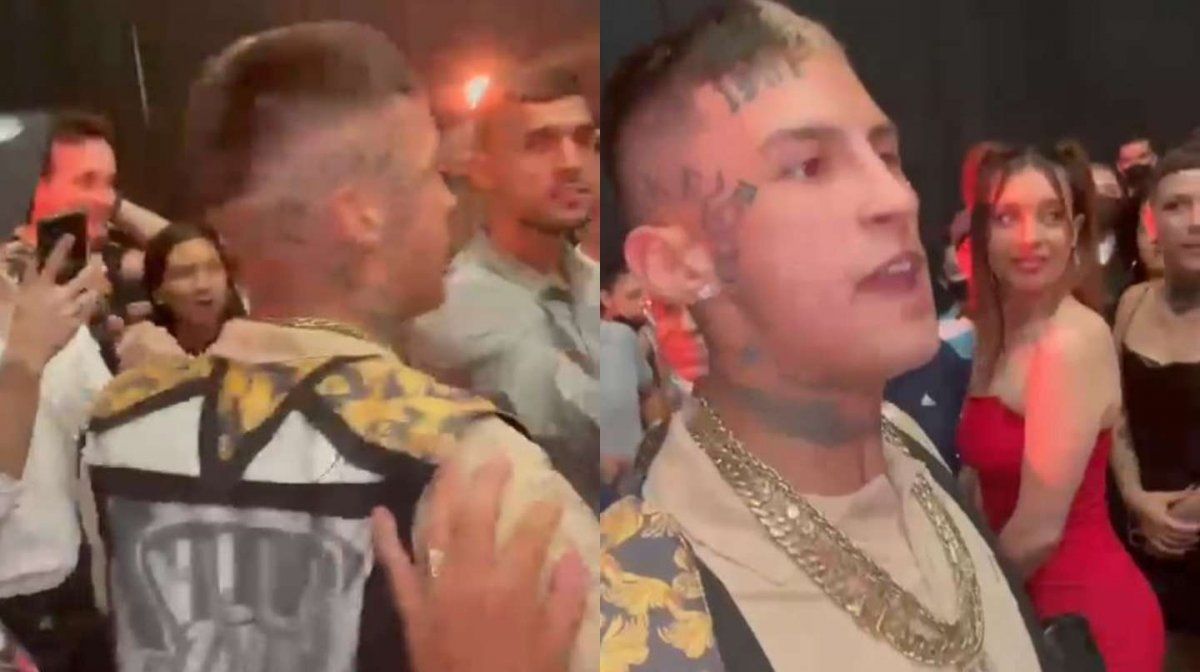 L-Gante se molestó por una consulta que recibió durante la rueda prensa de la pelea de exhibición entre el Chino Maidana y Yao Cabrera.&nbsp;