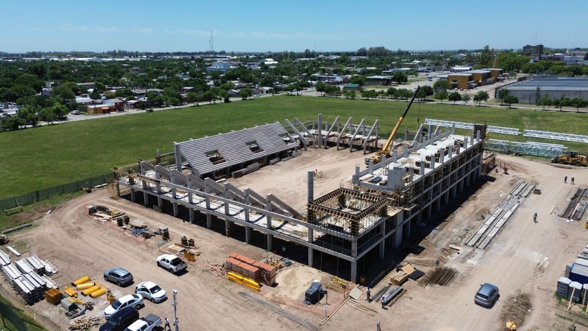El Microestadio de Rafaela va a tener una capacidad de 3 mil espectadores sentados y permitirá desarrollar todas las disciplinas olímpicas indoors. 