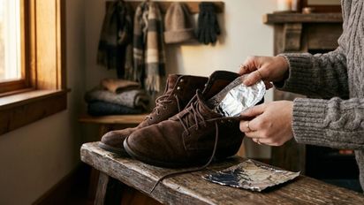 Pegar papel aluminio dentro de los zapatos: para qué lo recomiendan y cuándo hacerlo