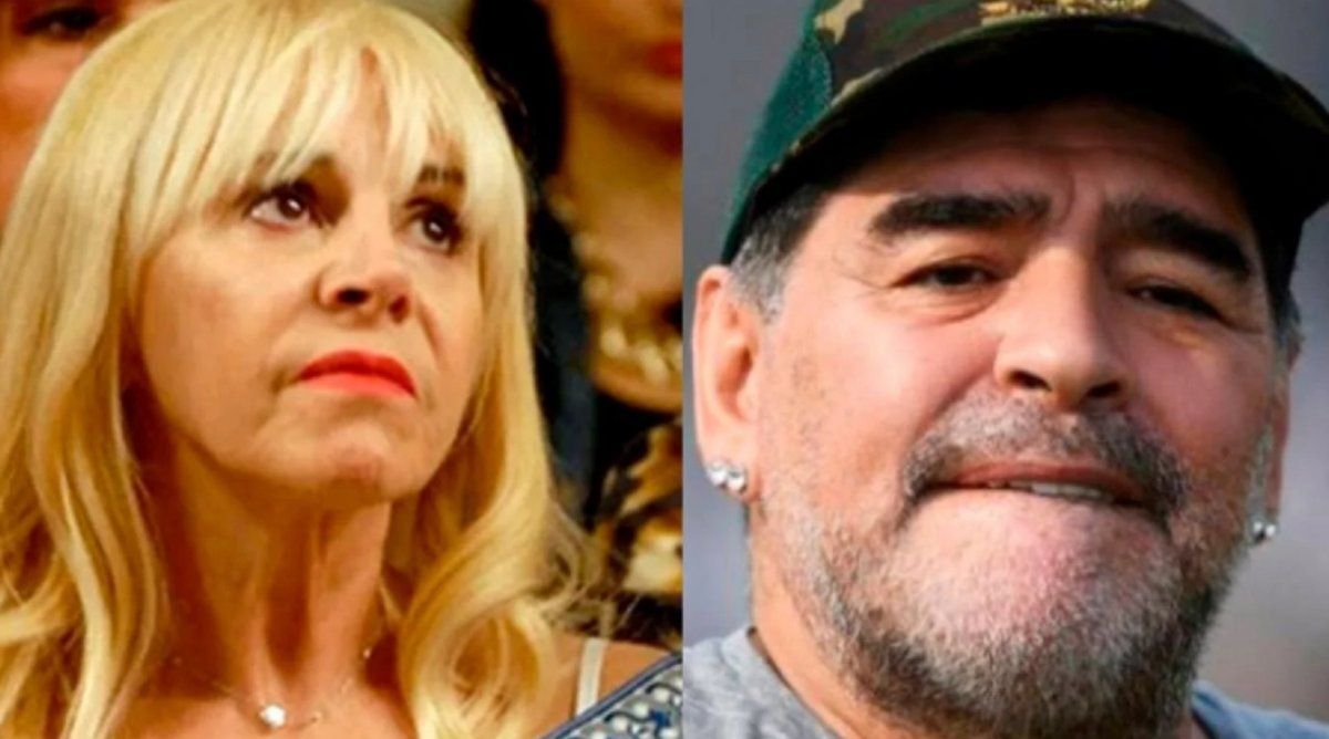 La foto de Claudia Villafañe y Diego Maradona, juntos en el cumpleaños de su nieto