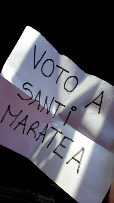 Santi Maratea presente en las Paso 2021.