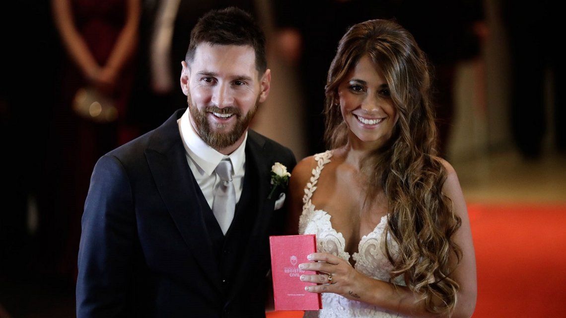 Messi recaudó 37 euros por invitado en su casamiento
