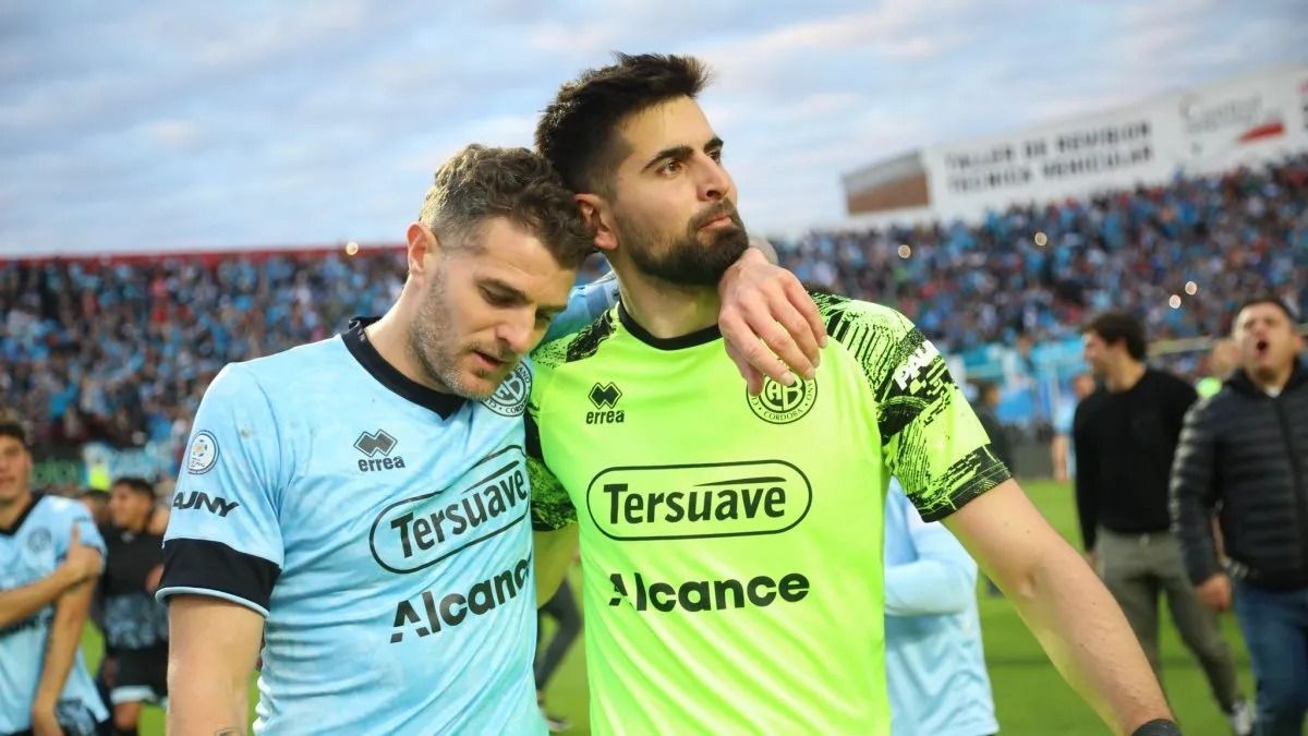 Pablo Vegetti y Manuel Vicentini en Belgrano. Pablo Vegetti y Manuel Vicentini en Belgrano.