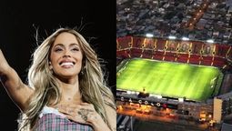 ¿Tini Stoessel en el estadio de Colón?.