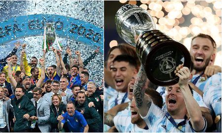 Argentina e Italia reeditarán la Copa Artemio Franchi, entre los campeones de Europa y América. Argentina e Italia reeditarán la Copa Artemio Franchi, entre los campeones de Europa y América.
