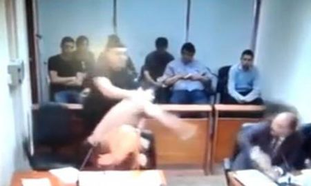 En 2018, en la sala 2 de los tribunales de Rafaela, Ramallo le arrojó un tacho de basura a un fiscal del Ministerio Público de la Acusación. En 2018, en la sala 2 de los tribunales de Rafaela, Ramallo le arrojó un tacho de basura a un fiscal del Ministerio Público de la Acusación.