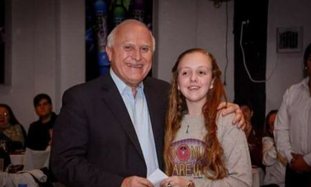 Carol junto al exgobernador Miguel Lifschitz en diciembre de 2016. Carol junto al exgobernador Miguel Lifschitz en diciembre de 2016.