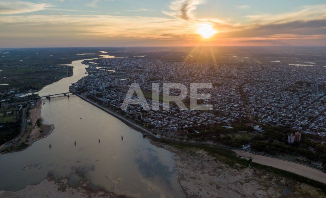 El lecho de la laguna Setúbal volvió a emerger con el Paraná en 60 centímetros.