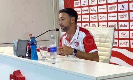 El Kily González analizó la victoria de Unión. El Kily González analizó la victoria de Unión.