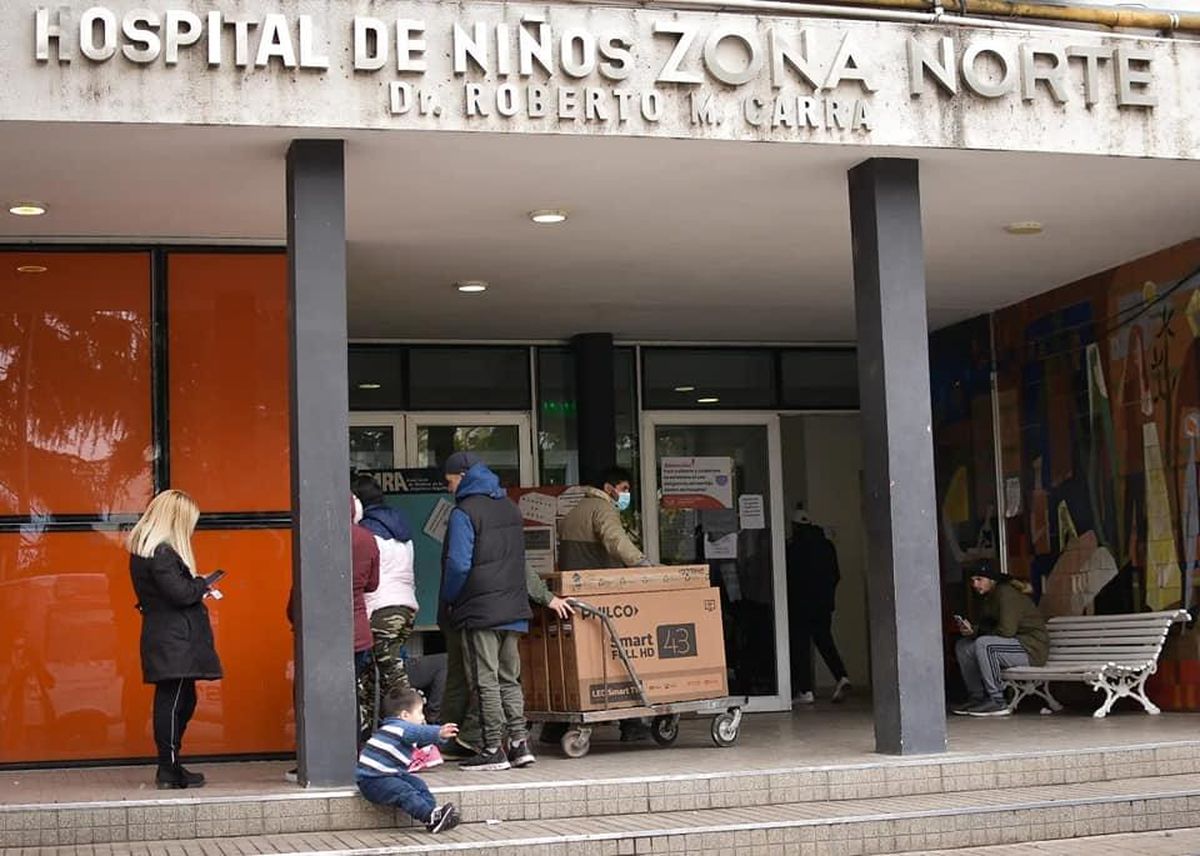 La representante de la comunicad del Hospital de Niños Zona Norte