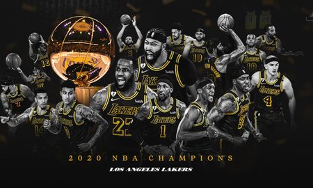 Los Lakers alcanzaron su 17° anillo de la NBA.