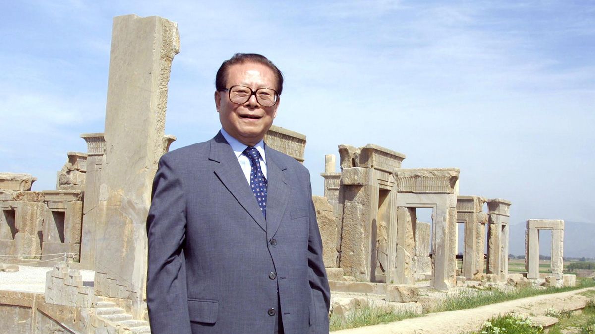 El expresidente chino Jiang Zemin (1993-2003)