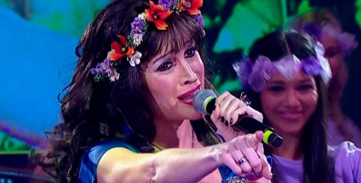 Fátima Florez homenajeó a Gilda en Showmatch y la destrozaron en la red