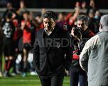 Como DT de River, Marcelo Gallardo nunca pudo ganarle a Colón en el estadio Brigadier López.