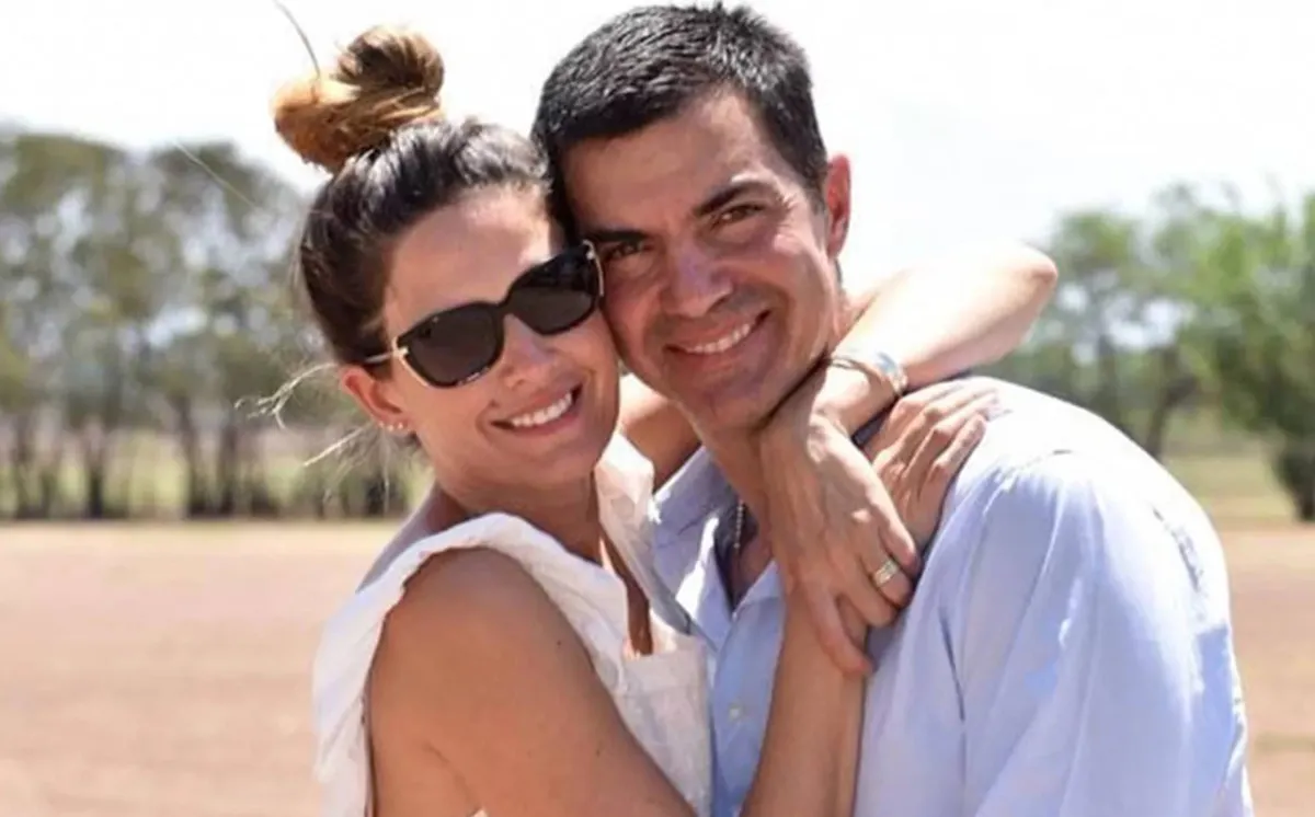 Isabel Macedo dio a luz a Julia