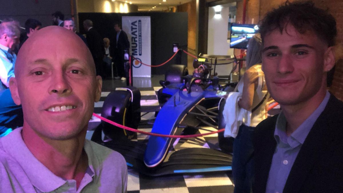 Bautista Arbizu en los premios Olimpia