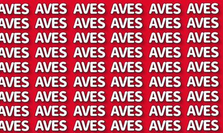 RETO VISUAL nivel PRO: solo el 2% encontró la palabra ABES ¡en 9 segundos! RETO VISUAL nivel PRO: solo el 2% encontró la palabra ABES ¡en 9 segundos!