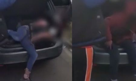 detuvieron a una pareja que llevaba a sus hijos en el baul para visitar a su abuelo detuvieron a una pareja que llevaba a sus hijos en el baul para visitar a su abuelo