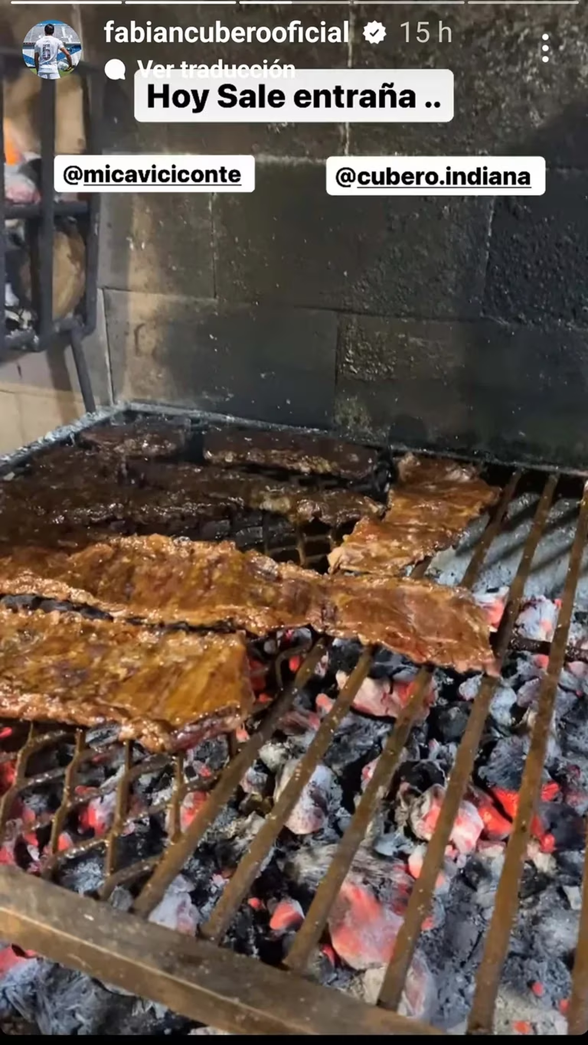 La provocadora publicación de Fabián Cubero en medio del conflicto con Nicole Neumann. La provocadora publicación de Fabián Cubero en medio del conflicto con Nicole Neumann.