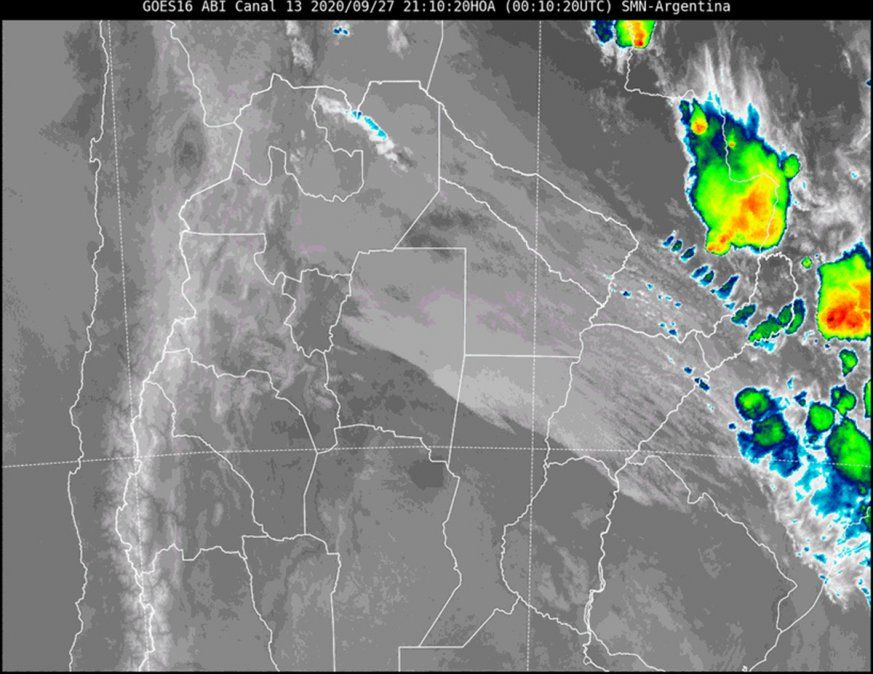 Imágenes satelitales.