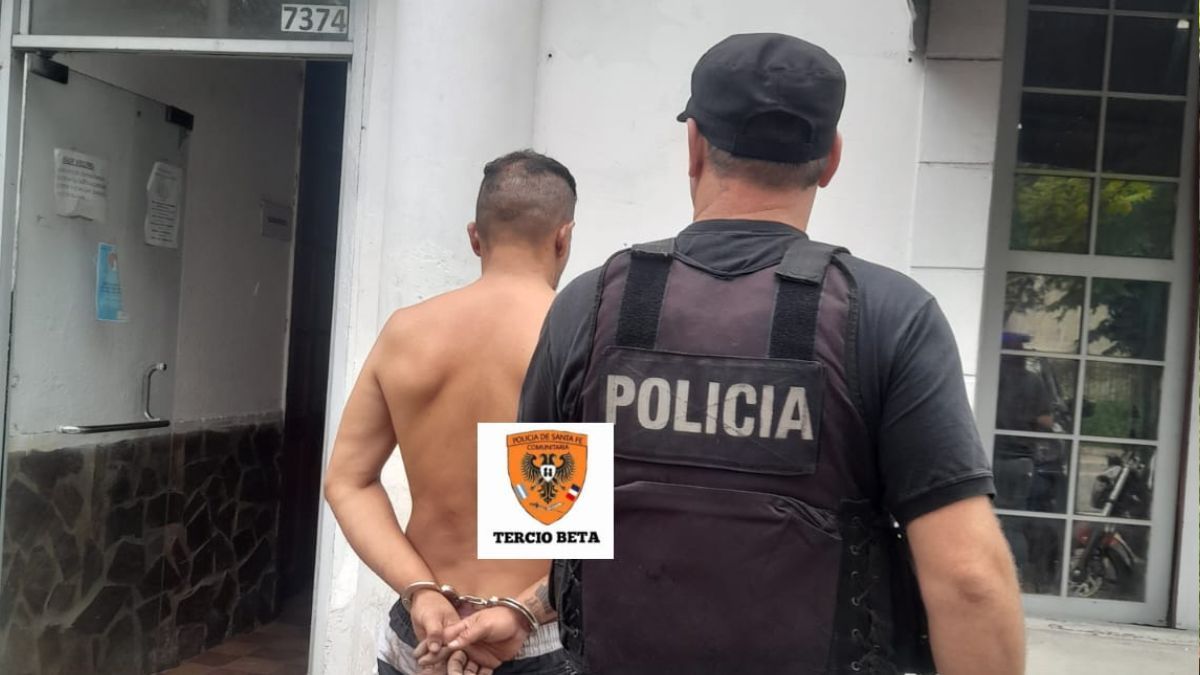 El agente penitenciario de 35 años fue traladado a la Comisaria Octava y quedó detenido.&nbsp;