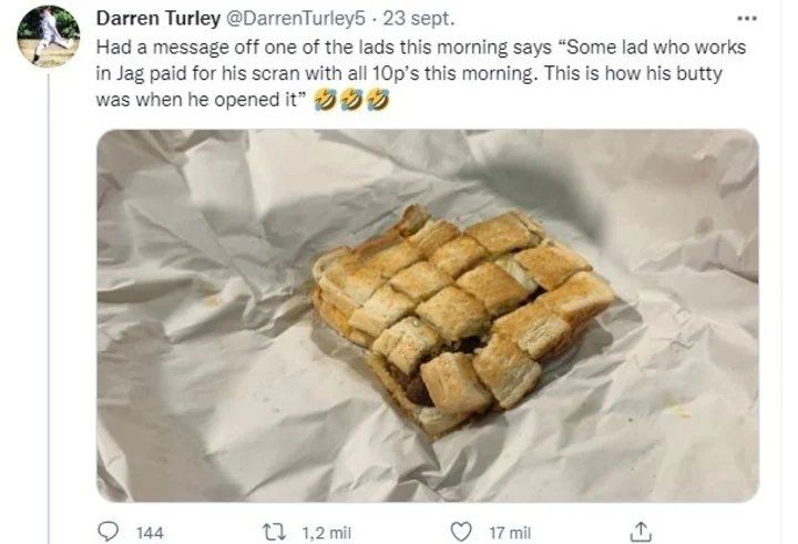 El tweet que se hizo viral.