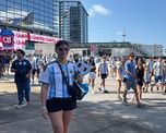 Miles de hinchas argentinos alentarán a la Seleccioón en el Mercedes Benz Stadium contra Inglaterra.