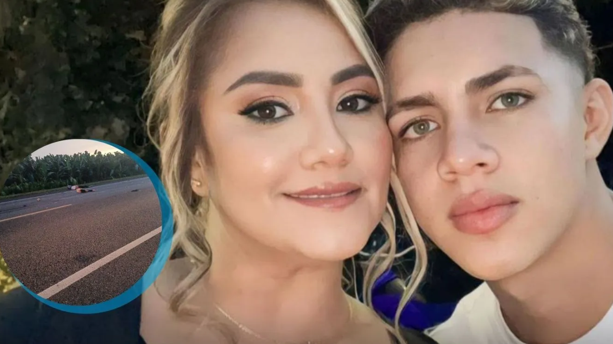 Viajaban los tres en una moto, chocaron con un camión y murieron en el acto: tragedia familiar en ruta colombiana