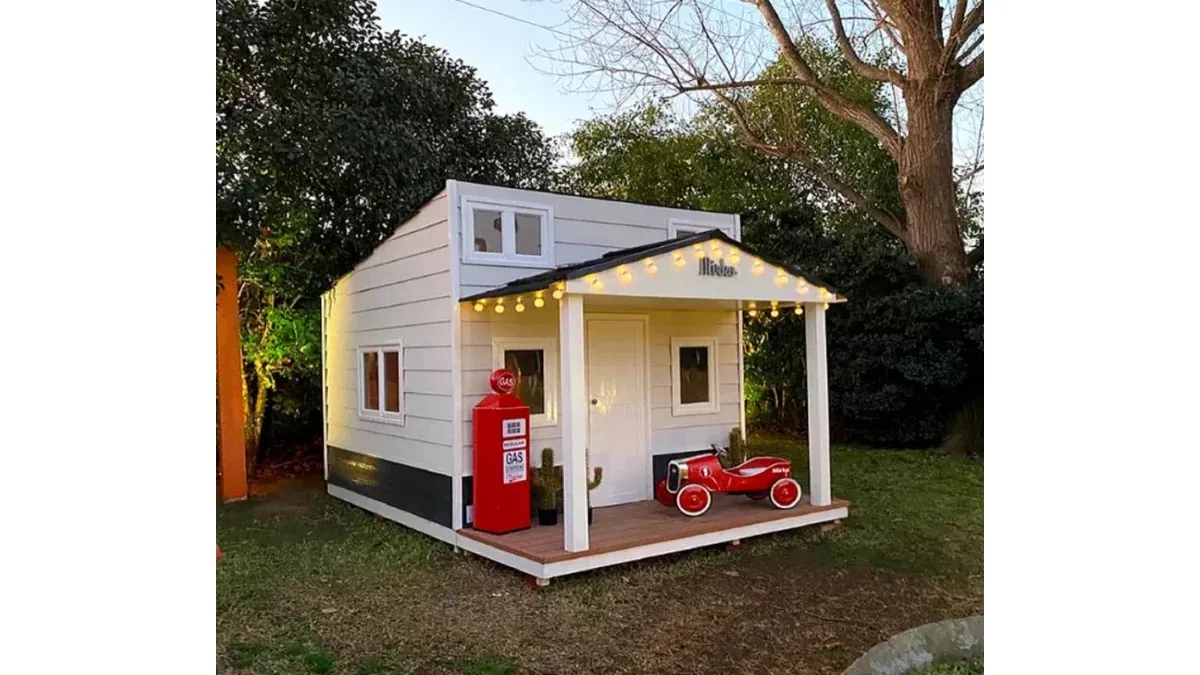 La casita que Wanda Nara quiere para sus dos hijas.