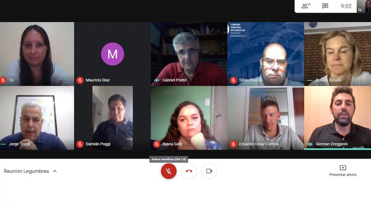 El secretario de Agroalimentos de Santa Fe, Jorge Torelli, estuvo presente en la reunión del sector legumbrero | Aire Digital.