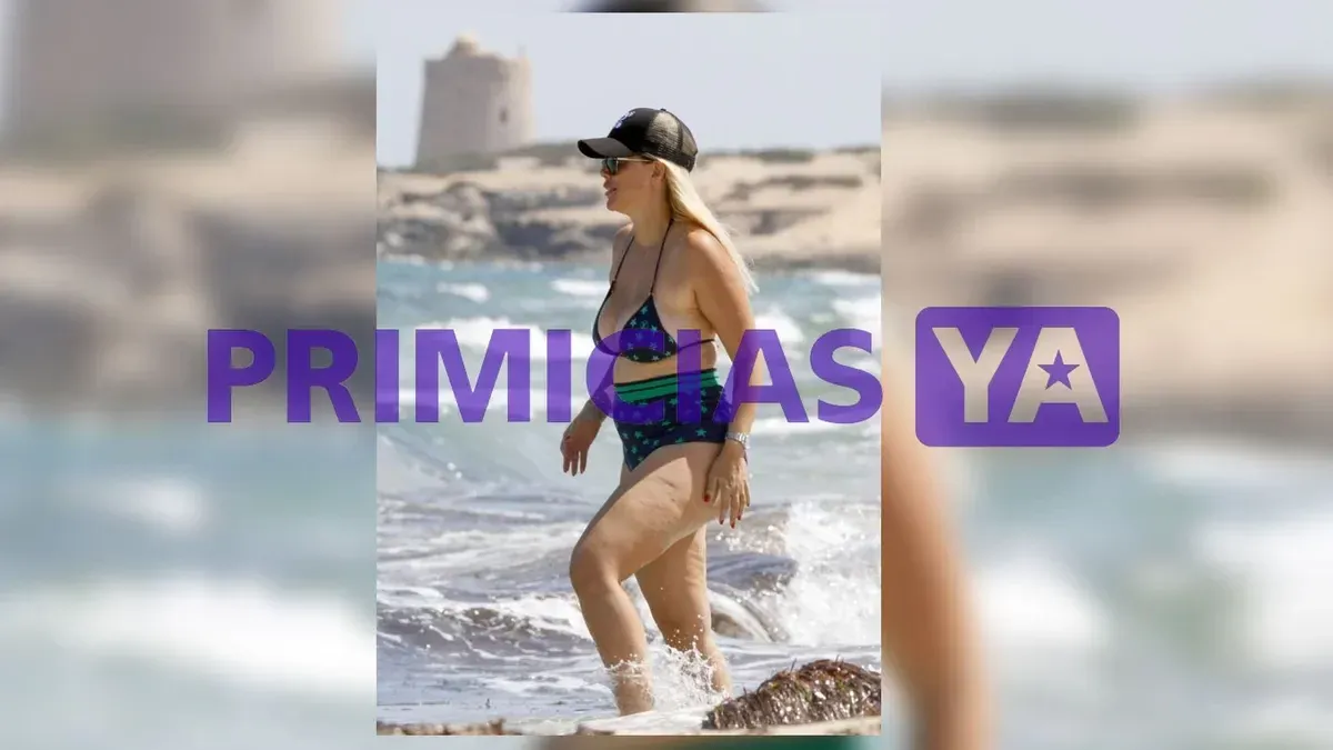 Wanda Nara al natural. Foto: Primicias Ya.