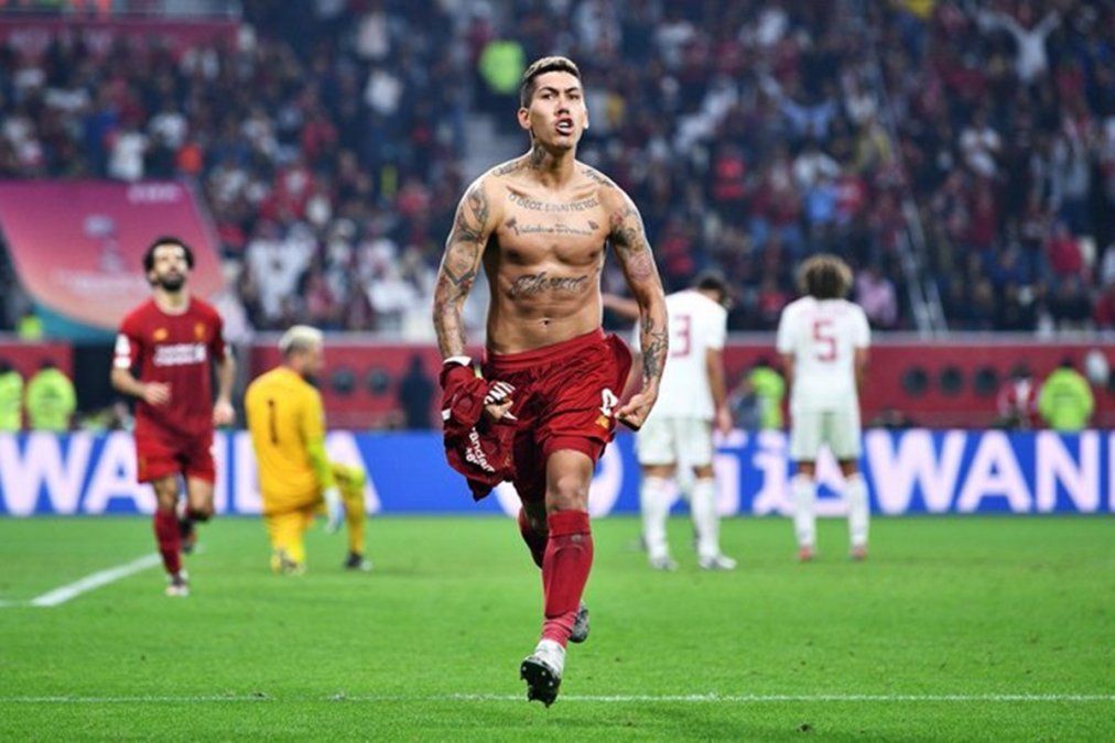 La foto viral de Firmino tras el gol al Flamengo