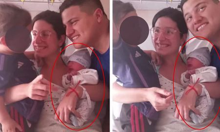 La mamá del bebé relató que antes del nacimiento de su bebé había hecho una promesa y la cumplió. La mamá del bebé relató que antes del nacimiento de su bebé había hecho una promesa y la cumplió.